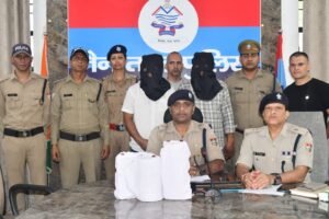 Haldwani: 618 ग्राम स्मैक के साथ राजस्थान के 2 सगे भाई गिरफ्तार
